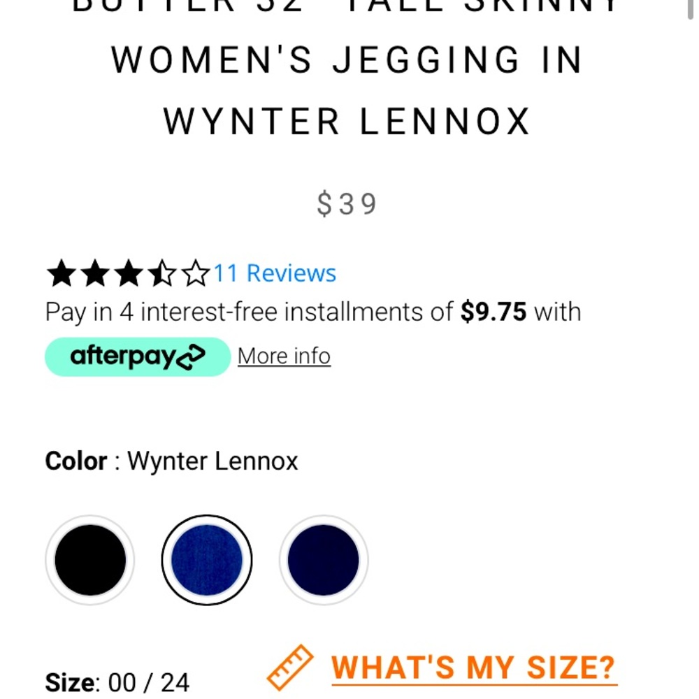 1822 denim butter jeans